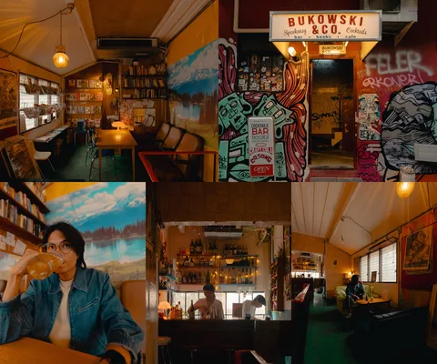 ภาพรีวิว Bukowski & Co. • ทรงวาด — ค็อกเทลบาร์ชั้นสองที่ซ่อนอยู่ในอาคารย่านทรงวาด