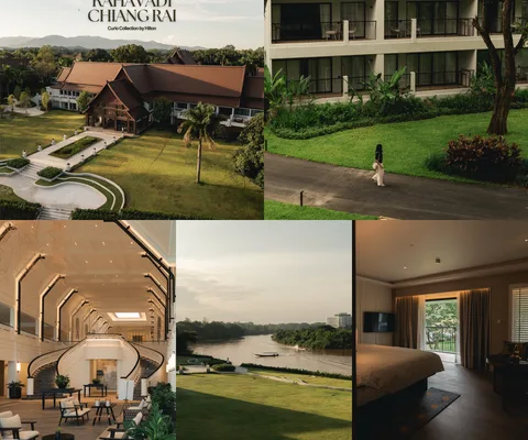 ภาพรีวิว Kahavadi Chiang Rai, Curio Collection by Hilton — ที่พักริมแม่น้ำกกกับงานออกแบบร่วมสมัยที่อิงล้านนา