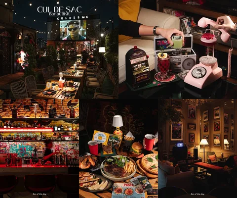 ภาพรีวิว Cul de Sac • ทองหล่อ — รูฟท็อปสไตล์เรโทรบนชั้น 10 ของ The Quartier Hotel