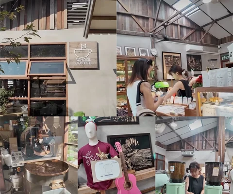 ภาพรีวิว School Coffee • เชียงใหม่