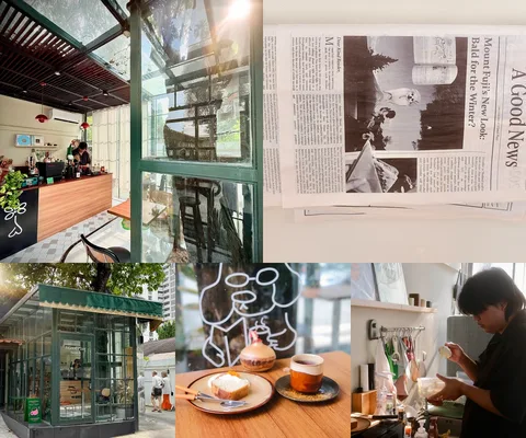 ภาพรีวิว A Good Place Bkk — คาเฟ่เรือนกระจกกับเค้กโฮมเมดในเอกมัย 12