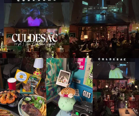 ภาพรีวิว Cul de Sac • ทองหล่อ — รูฟท็อปสไตล์เรโทรบนชั้น 10 ของ The Quartier Hotel