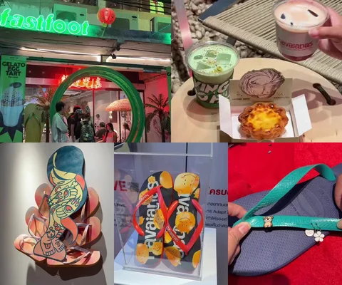 ภาพรีวิว Havaianas Café Exhibition • Break the Rush