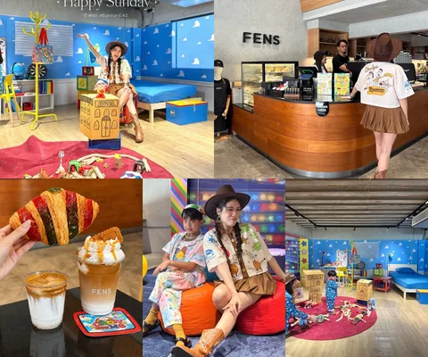 ภาพรีวิว Fens Cafe • Happy Sunday x Pixar