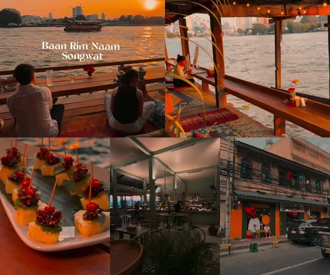 ภาพรีวิว บ้านริมน้ำ • ทรงวาด