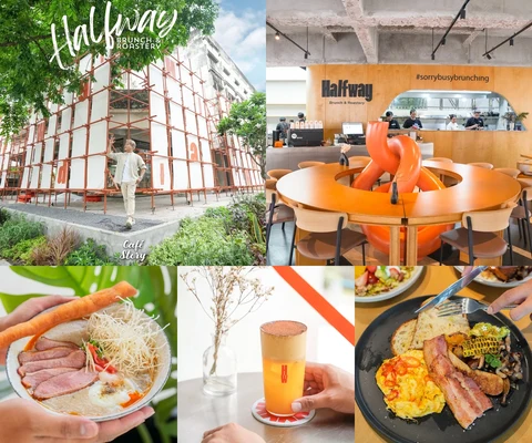 ภาพรีวิว Halfway — Brunch & Roastery สาทร