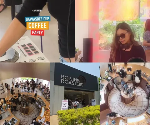 ภาพรีวิว Sawasdee Cup Coffee Party — ปาร์ตี้กลางวันที่เชื่อมกาแฟกับเสียงเพลงจากดีเจ