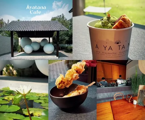 ภาพรีวิว Āyatana Cafe • บางแสน