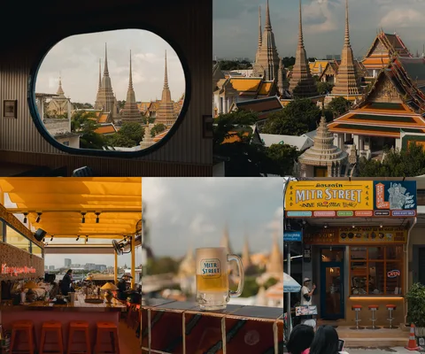 ภาพรีวิว MITR STREET — อาหารไทย–จีนและรูฟท็อปวิววัดโพธิ์ที่ท่าเตียน