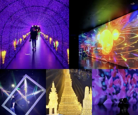 ภาพรีวิว Lighting Art Museum • บางพระ