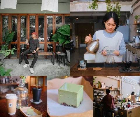 ภาพรีวิว lali lali local cafe’ — คาเฟ่ Slow Bar ในองครักษ์กับขนมโฮมเมดและมุมกาแฟอบอุ่น