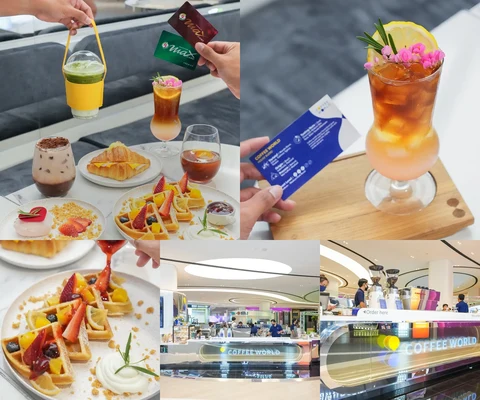 ภาพรีวิว Coffee World • สยามพารากอน ชั้น 4