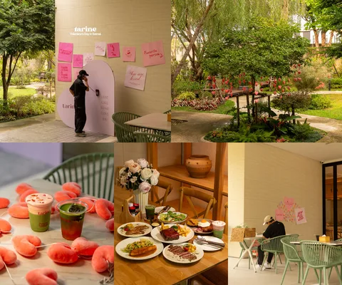 ภาพรีวิว Tarine • สายไหม — คาเฟ่และร้านอาหารในสวน พร้อมกาแฟและไวน์