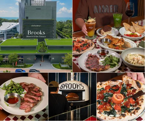 ภาพปกต้นฉบับ Brooks Brunch & Bar Pattaya
