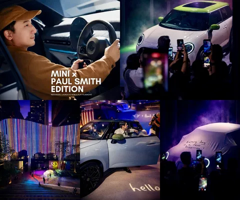 ภาพรีวิว MINI × Paul Smith Edition