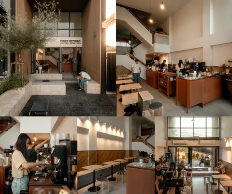 ภาพรีวิว First Officer Coffee Roasters • สวนดอก
