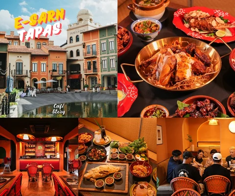 ภาพรีวิว E-Sarn Tapas — Portofino Khaoyai