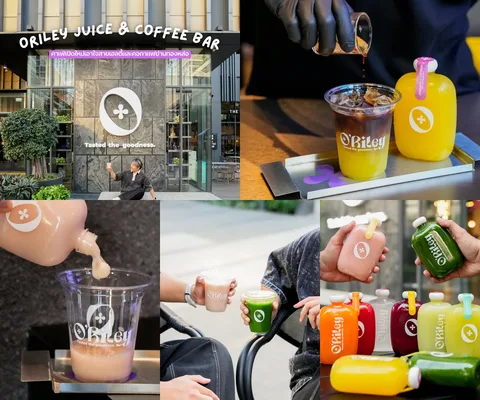 ภาพรีวิว O’Riley Juice & Coffee Bar • ทองหล่อ — กาแฟและน้ำผลไม้ในล็อบบี้ Staybridge Suites