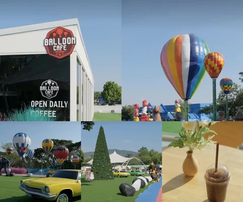ภาพรีวิว Balloon Cafe • บางพระ