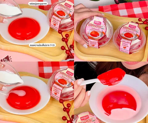 ภาพรีวิว โมจิหยดน้ำ • สตรอว์เบอร์รี