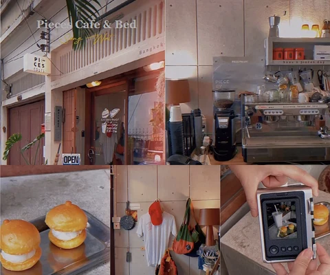 ภาพรีวิว Pieces Cafe & Bed • ทรงวาด