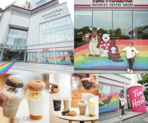 ภาพรีวิว Tim Hortons • Coconut & Pride สามย่านมิตรทาวน์ 2566