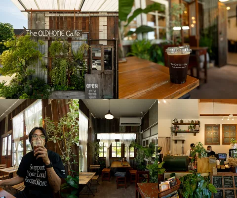 ภาพรีวิว The Old Home Cafe — คาเฟ่บรรยากาศบ้านพร้อมอาหารเหนือย่านนครอินทร์