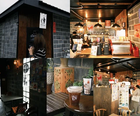 ภาพรีวิว เถียงแม่ Coffee — คาเฟ่โทนไม้และอิฐในหมู่บ้านทรัพย์เทพา คลอง 5