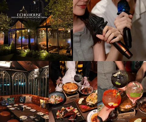 ภาพรีวิว Echo House by R&B Karaoke • ชิดลม — ห้องคาราโอเกะส่วนตัวพร้อมอาหารและเครื่องดื่ม
