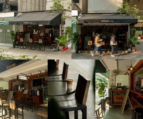 ภาพรีวิว CoffeeMe Cafe • TST Tower — คาเฟ่ขนาดกะทัดรัดบริเวณอาคาร TST ถนนวิภาวดีรังสิต