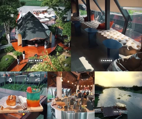 ภาพรีวิว Ethnic River Cafe — สามพราน