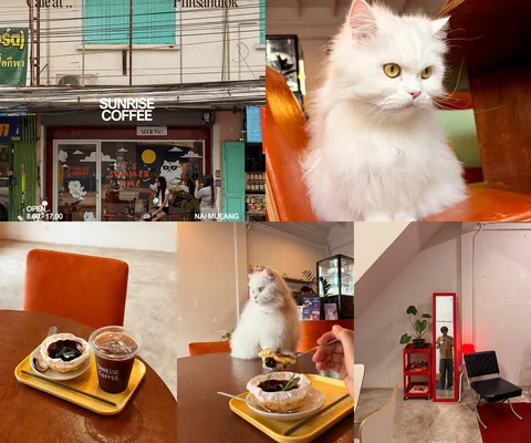 ภาพรวม 5 ภาพจากรีวิว Sunrise Coffee • พิษณุโลก โดย @1.dayz
