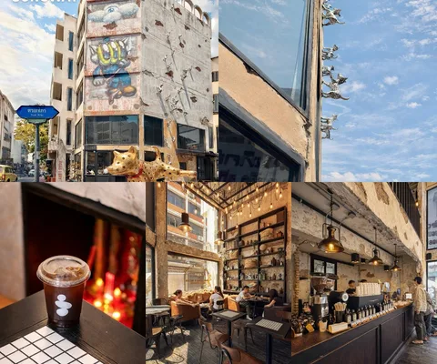 ภาพรีวิว BEANS Coffee Roaster • WanderDOG