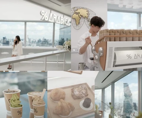 ภาพรีวิว % Arabica • Bangkok Empire Tower