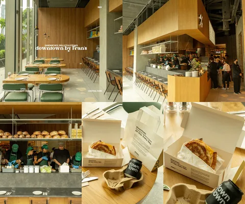 ภาพรีวิว Downtown by Fran’s • Central Park — กาแฟและมื้ออาหารกับโซน Grab & Go ชั้น G