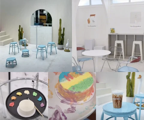ภาพรีวิว A Sketch Cafe • อุดมสุข