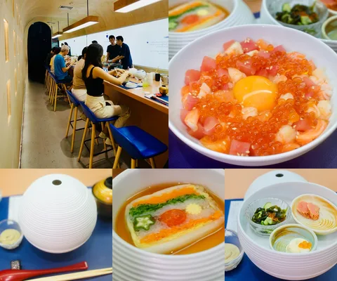 ภาพรีวิว OMD by TEPPEN • G Tower — อาหารญี่ปุ่นที่เลือกส่วนประกอบได้ตามความชอบ