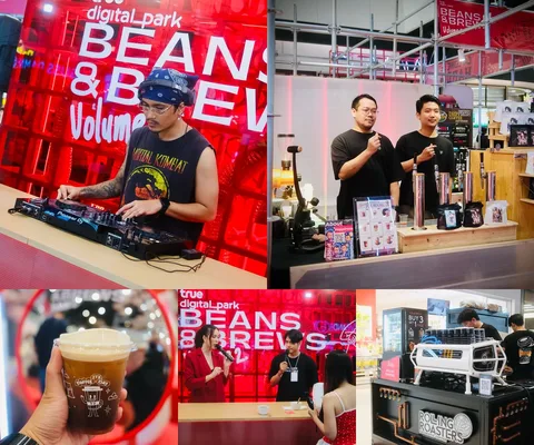 ภาพรีวิว True Digital Park Beans & Brews Volume 2 — เทศกาลกาแฟคราฟต์ที่รวมร้าน Specialty Coffee และกิจกรรมเวิร์กช็อป
