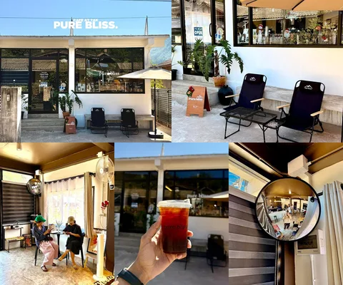 ภาพรีวิว pure bliss. • ท่าสองยาง — คาเฟ่ขนาดเล็กสำหรับแวะพักระหว่างทาง