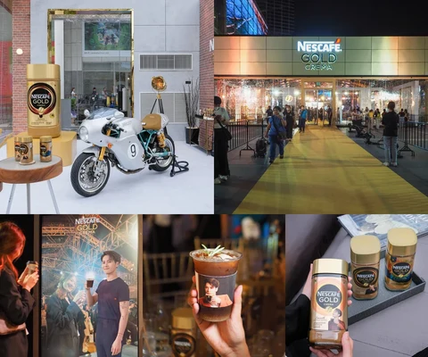ภาพรีวิว NESCAFÉ Gold Crema x Jackson Wang • 2566