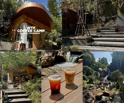 ภาพรีวิว WTF Coffee Camp • แม่ริม — คาเฟ่และร้านอาหารท่ามกลางต้นไม้กับสายน้ำในโป่งแยง