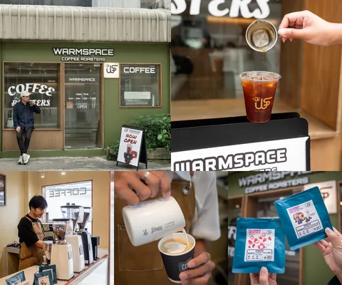 ภาพรีวิว Warmspace Coffee Roasters • สีลม
