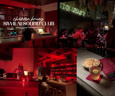 ภาพรีวิว Siwilai Sound Club • เจริญกรุง — ดนตรีสดและการฟังแผ่นเสียงในบาร์ย่านเจริญกรุง