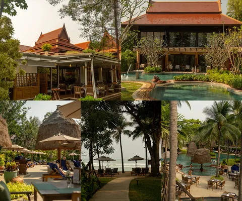 ภาพรีวิว Anantara Hua Hin Resort — รีสอร์ทริมทะเลในหัวหินพร้อมสวนและพื้นที่ส่วนกลาง