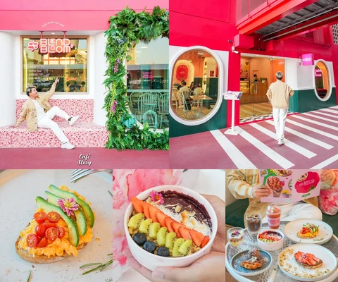 ภาพรีวิว Blend & Bloom Cafe — สามย่าน