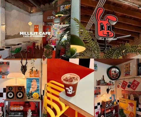ภาพรีวิว Millilit Cafe • ช้างม่อย (สถานที่เดิม)