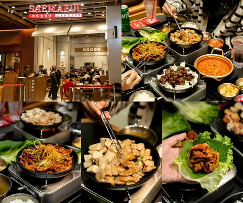 ภาพรีวิว Saemaeul Express • Central Chaengwattana — อาหารปิ้งย่างเกาหลีแบบจัดชุดพร้อมรับประทานที่เซ็นทรัลแจ้งวัฒนะ