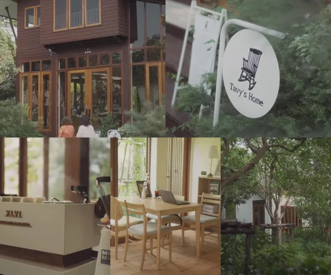 ภาพรีวิว Tavy Home Cafe • สุขุมวิท 97/1 — คาเฟ่บ้านไม้ท่ามกลางสวนในสุขุมวิท 97/1