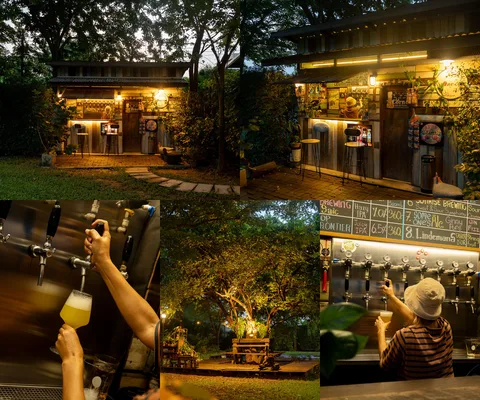ภาพรีวิว One cc. Cafe & Craft Beer • ราชพฤกษ์ — คาเฟ่และคราฟต์เบียร์ในสวนย่านราชพฤกษ์