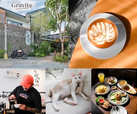 ภาพรีวิว Gravita Roaster & Bistro — ชลบุรี